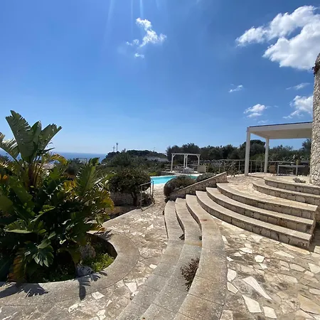 Villa Bianca Con Piscina E Vista Mare Gagliano del Capo